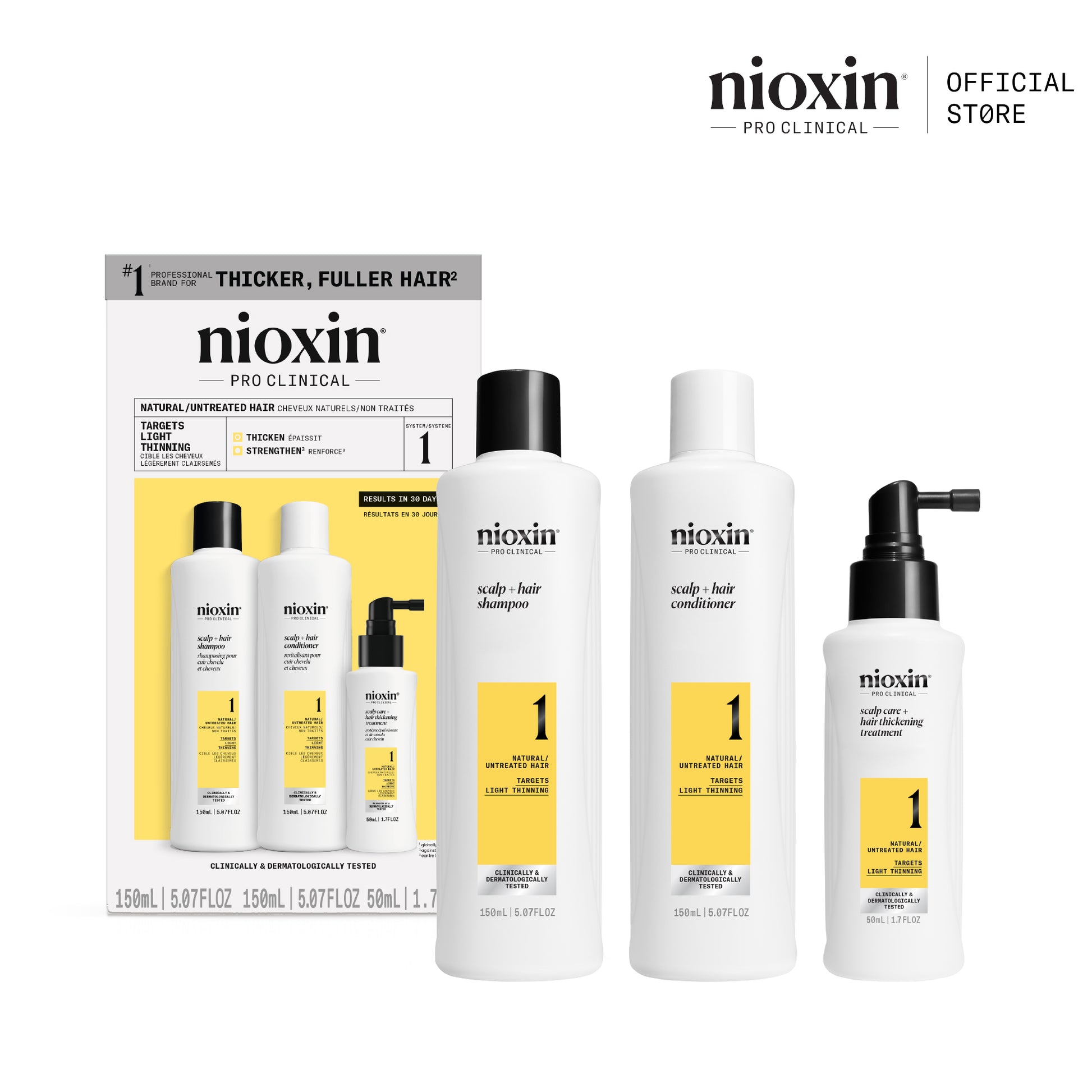 NIOXIN - Pro Clinical System Kit 1 - OCC LIFE