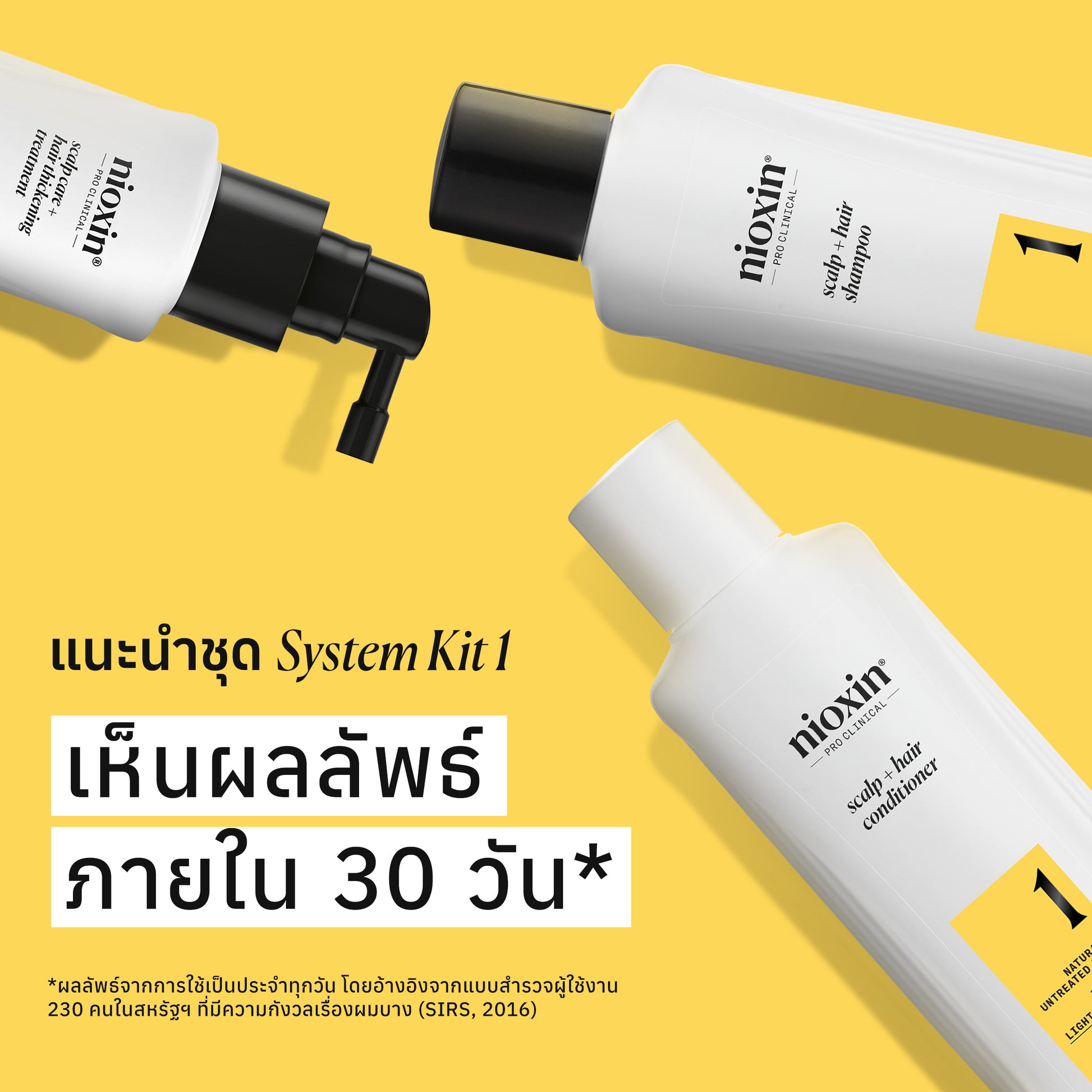 NIOXIN - Pro Clinical System Kit 1 - OCC LIFE