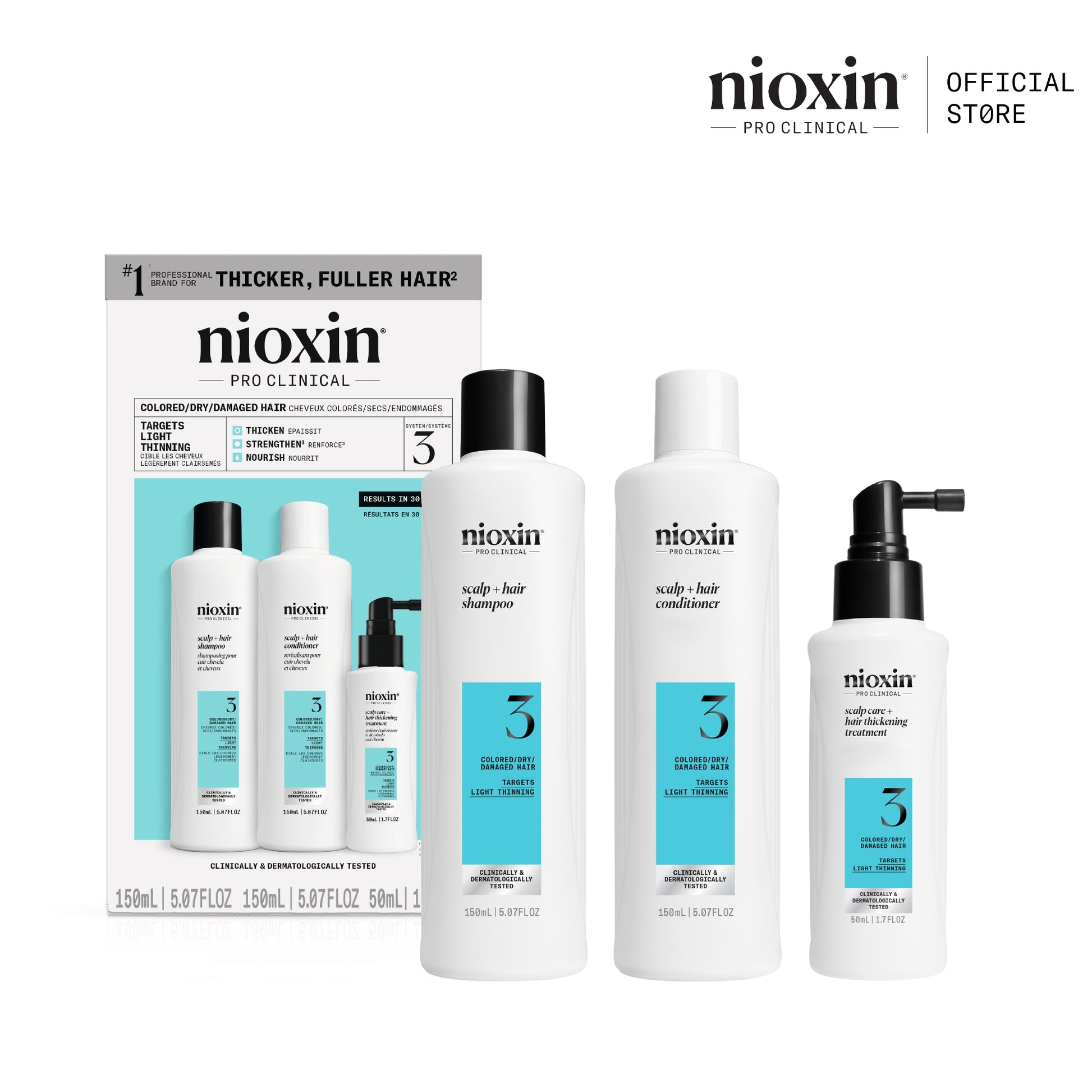 NIOXIN - Pro Clinical System Kit 3 - OCC LIFE