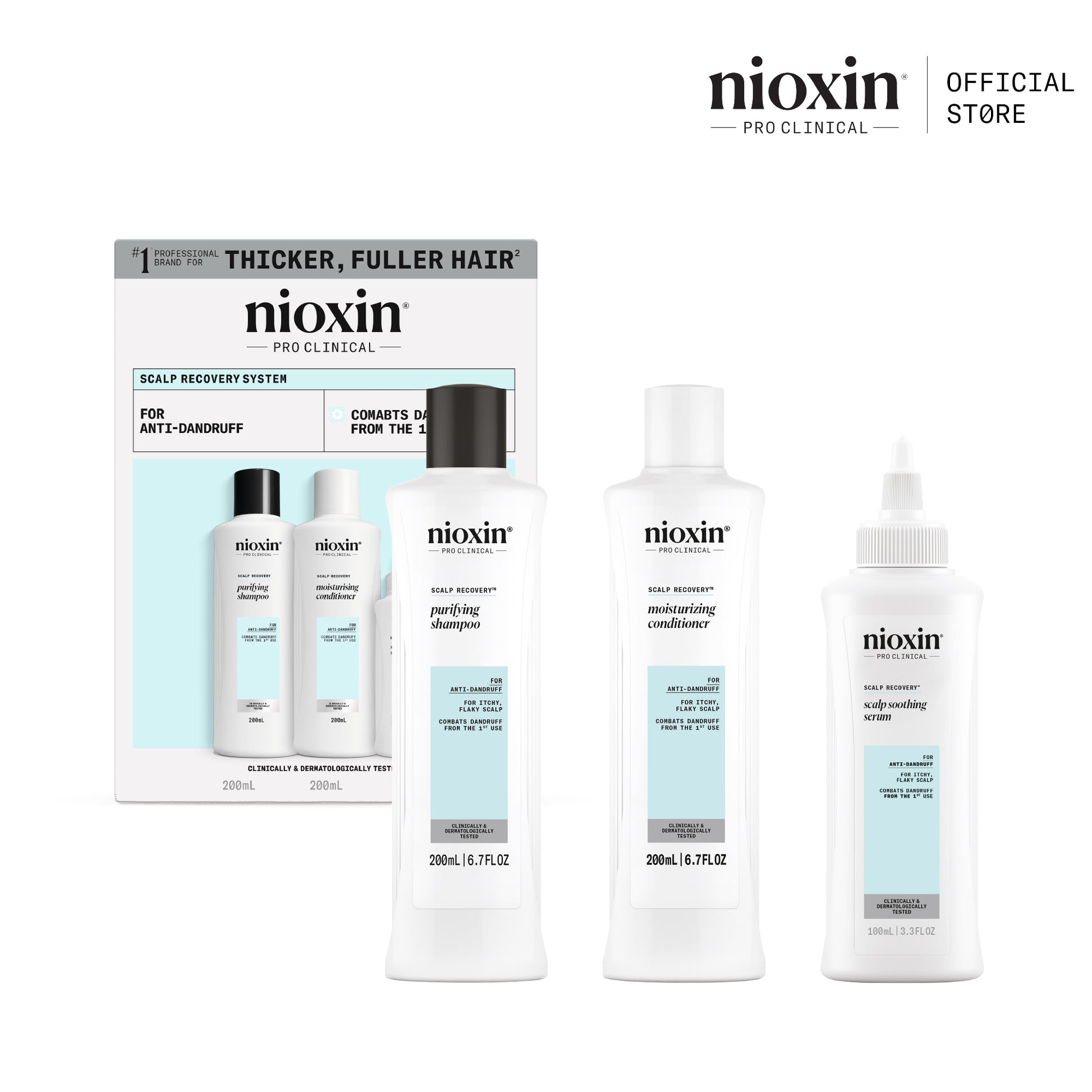 NIOXIN - 3 Steps Scalp Recovery System - OCC LIFE
