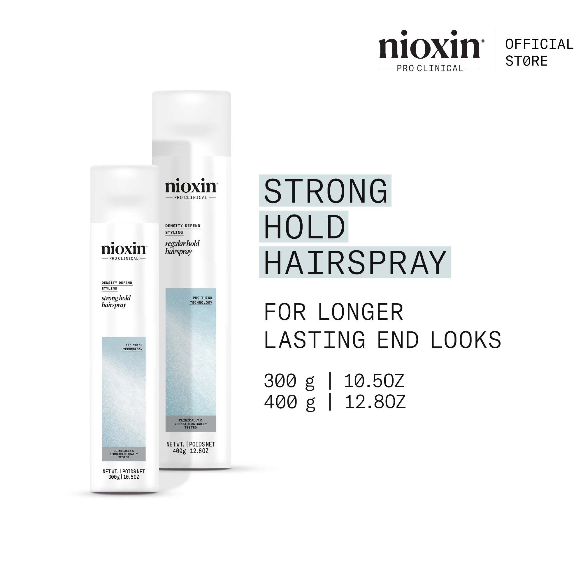 NIOXIN - Strong Hold Hairspray - OCC LIFE