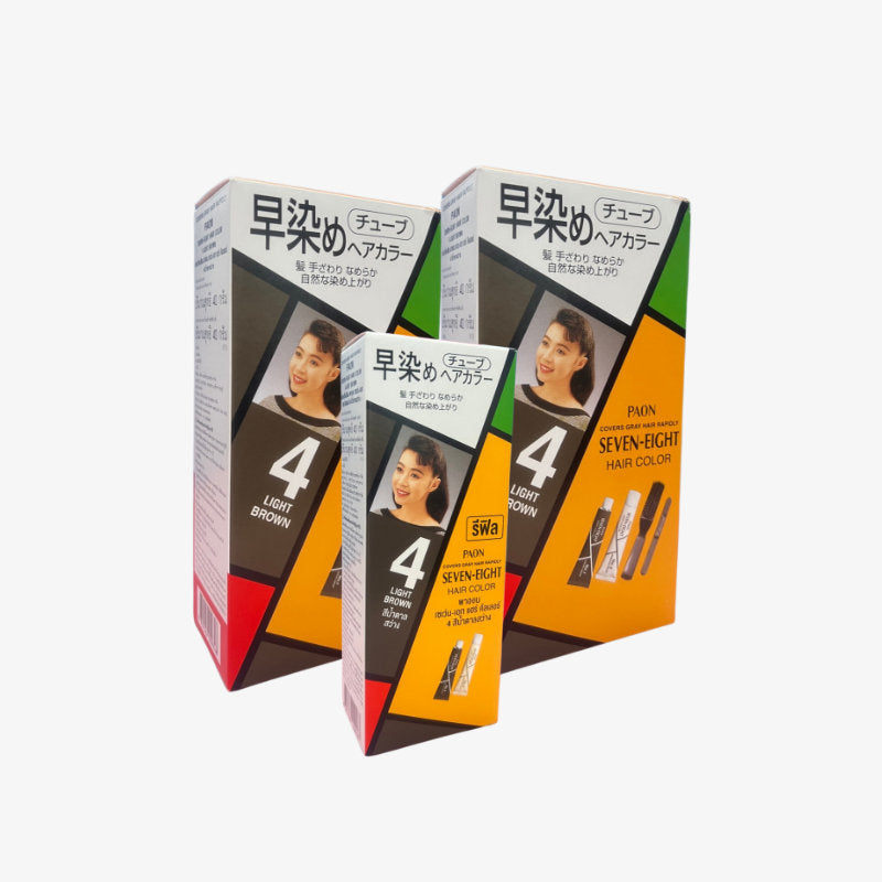 PAON - Permanent Hair Color Kit – 2 Tubes + 1 Refills - OCC LIFE