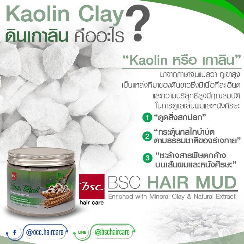 BSC - Hair Mud 400 ml. - OCC LIFE