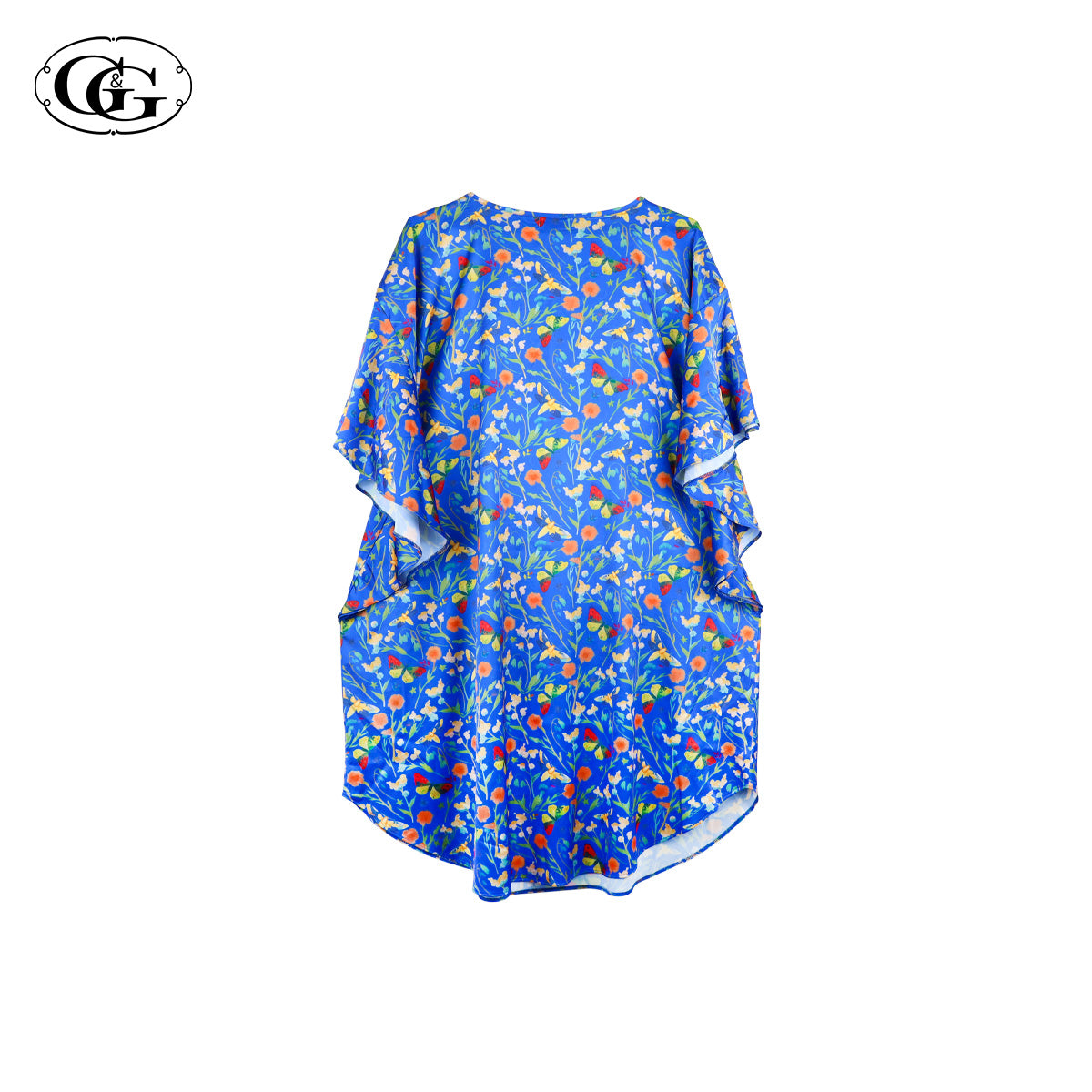 G&G - Pajama Dress Batwing Sleeve Satin EN8S002 - OCC LIFE
