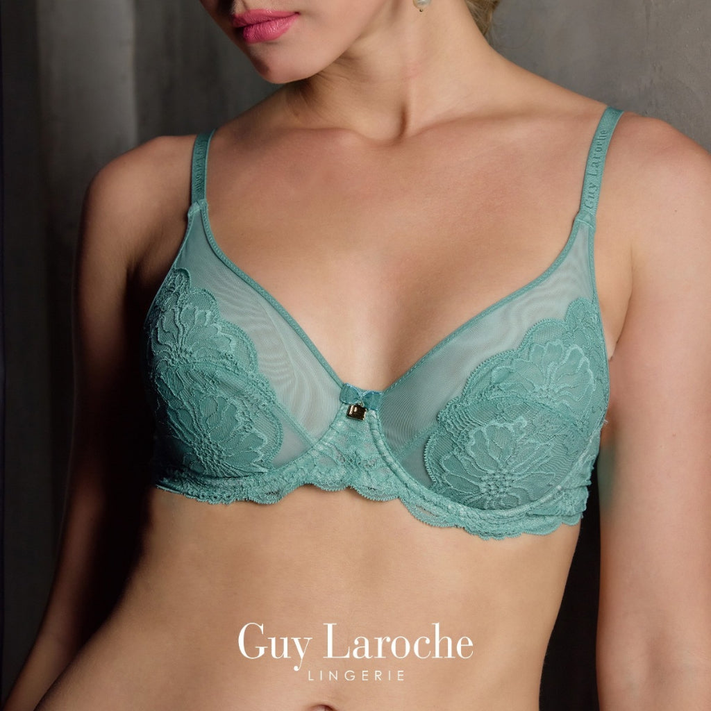 Guy Laroche Lingerie - Lace Bra (Dramatic Collection) See Through GB3Q86 - OCC LIFE