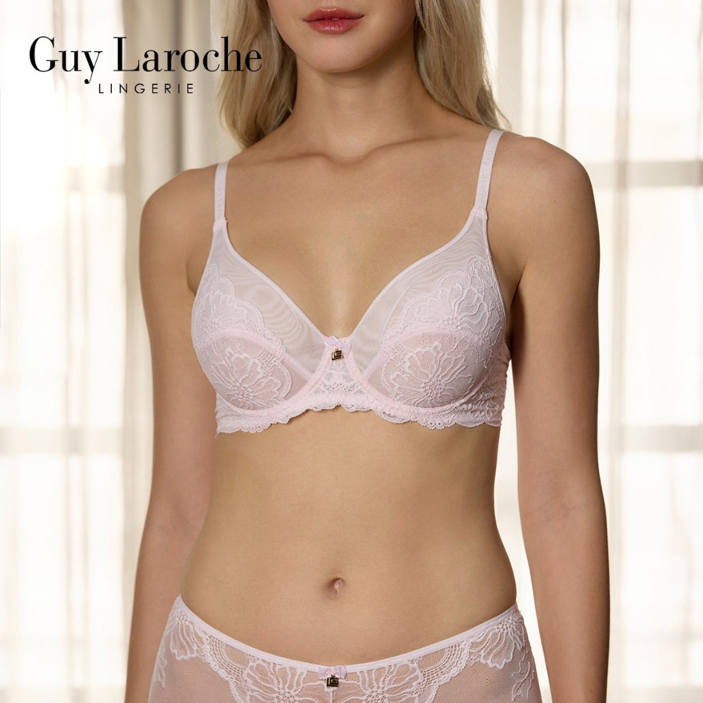 Guy Laroche Lingerie - Lace Bra (Dramatic Collection) See Through GB3Q86 - OCC LIFE