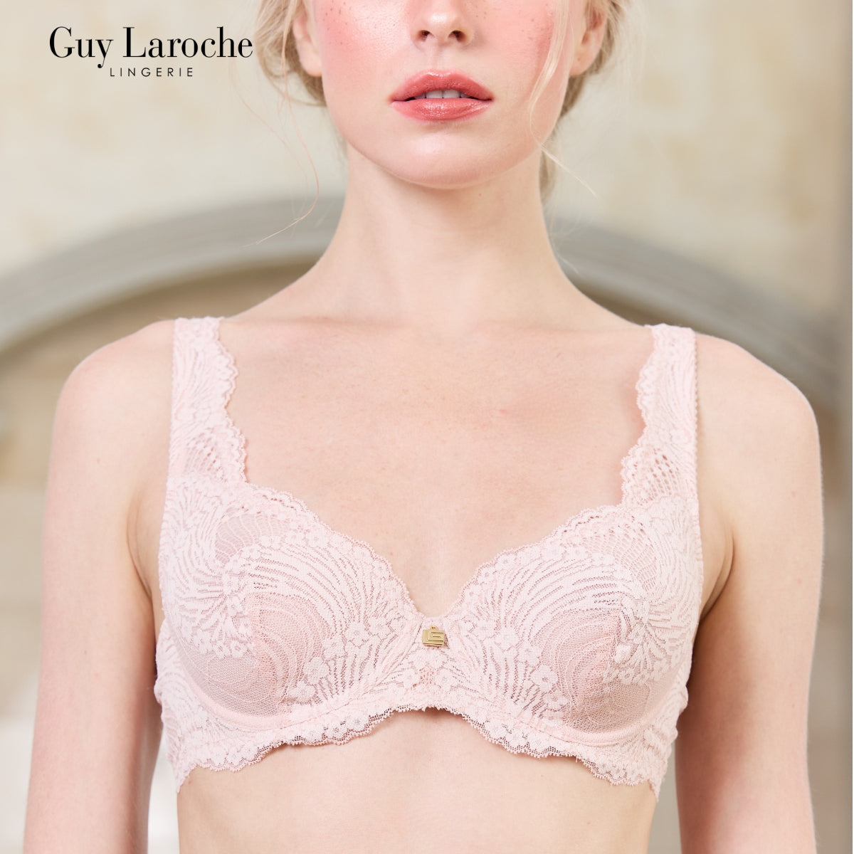 Guy Laroche Lingerie - See Through Lace Bra (The Maze Collection) GB3T54 - OCC LIFE