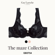 Guy Laroche Lingerie - See Through Lace Bra (The Maze Collection) GB3T54 - OCC LIFE