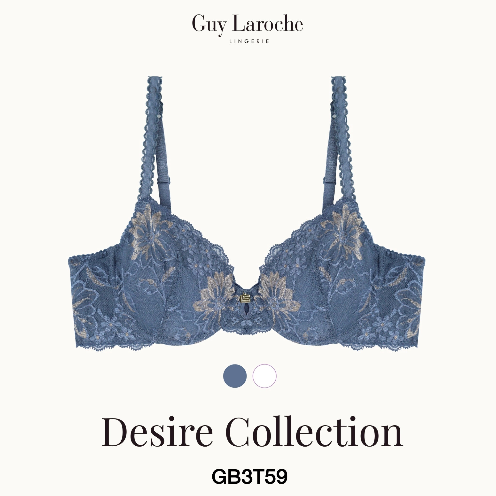 Guy Laroche Lingerie - See Through Lace Bra (Desire Collection) GB3T59
