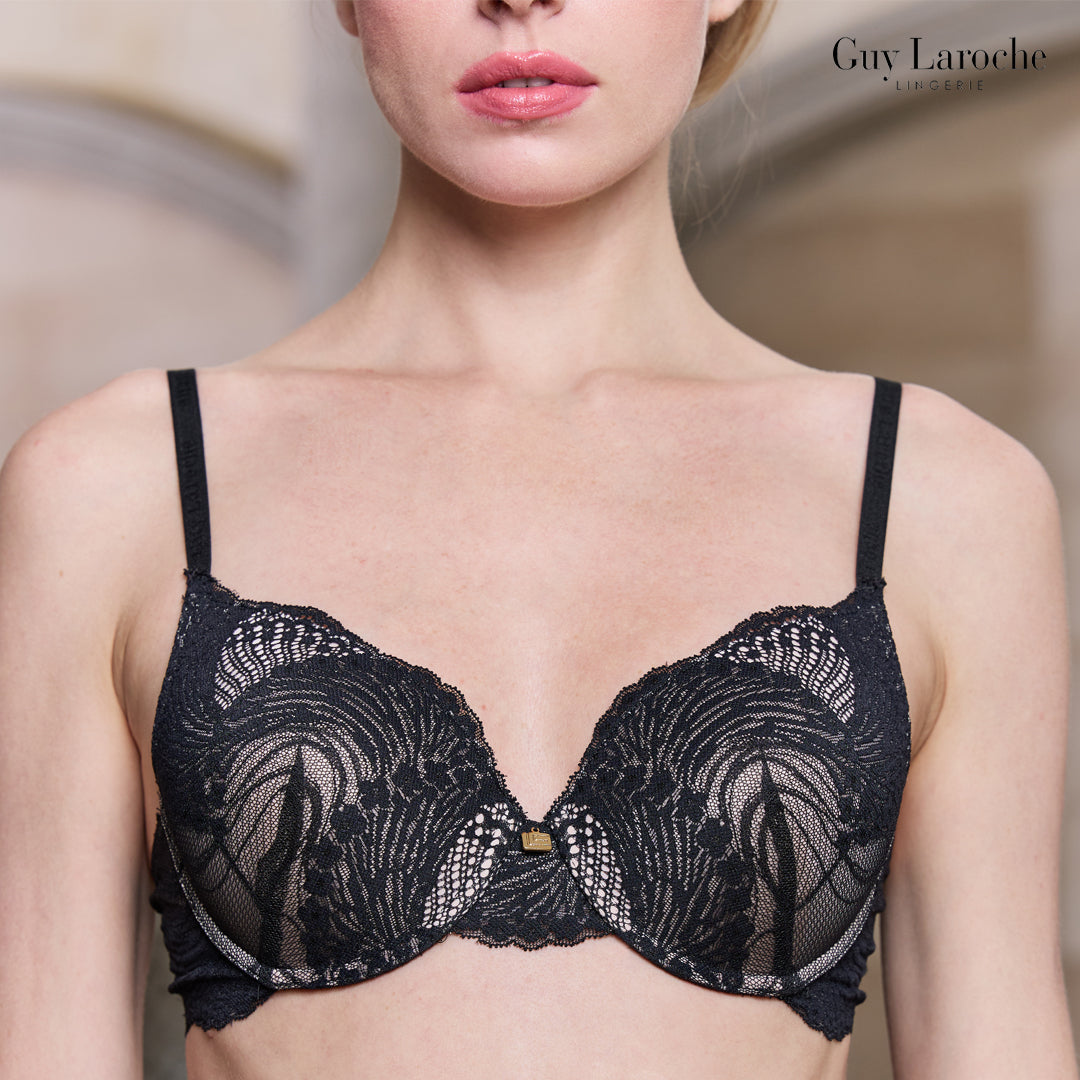 Guy Laroche Lingerie - Cup Plus Up Mold Lace Bra (The Maze Collection) GB7V16 - OCC LIFE