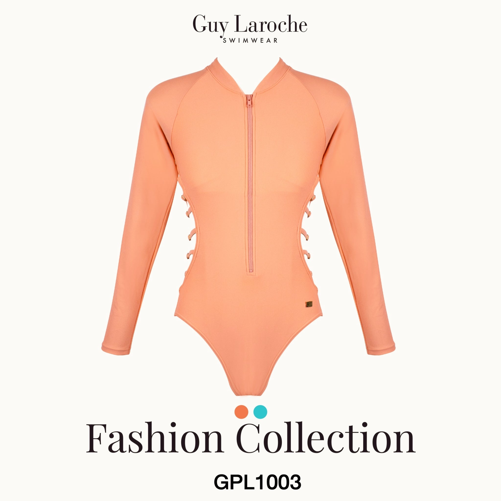 [Special Price] Guy Laroche Swimewear - Long Sleeve Swimsuit GPL1003 - OCC LIFE