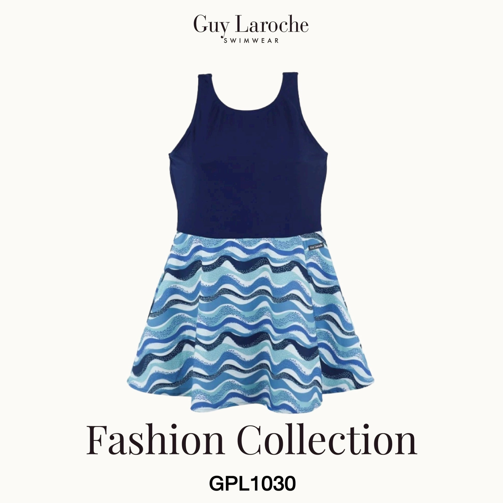 Guy Laroche Swimwear - One-Piece Mini Swim Dress GPL1030 - OCC LIFE
