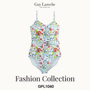 Guy Laroche Swimwear - High-Waist One-Piece Swimsuit GPL1040 - OCC LIFE