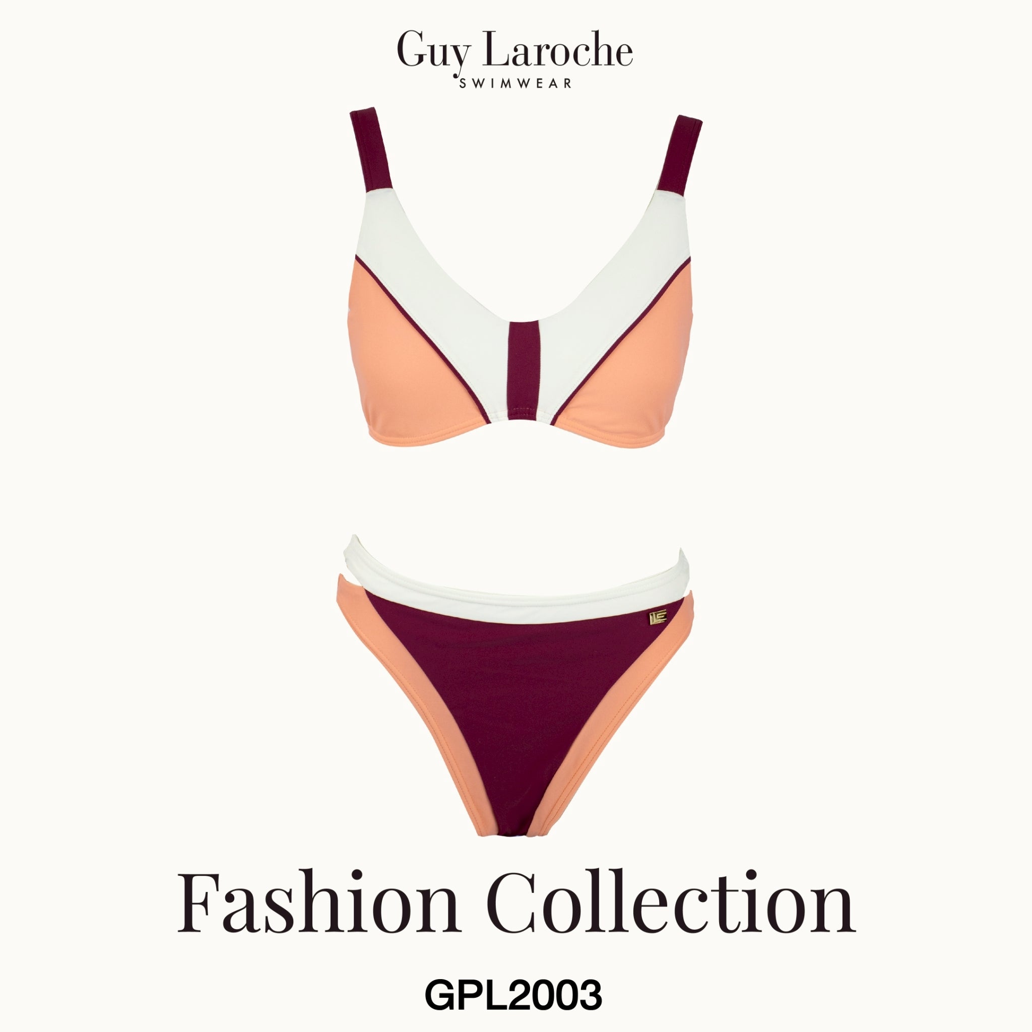 [Special Price] Guy Laroche Swimwear - Two-Piece Bikini Swimsuit GPL2003 - OCC LIFE