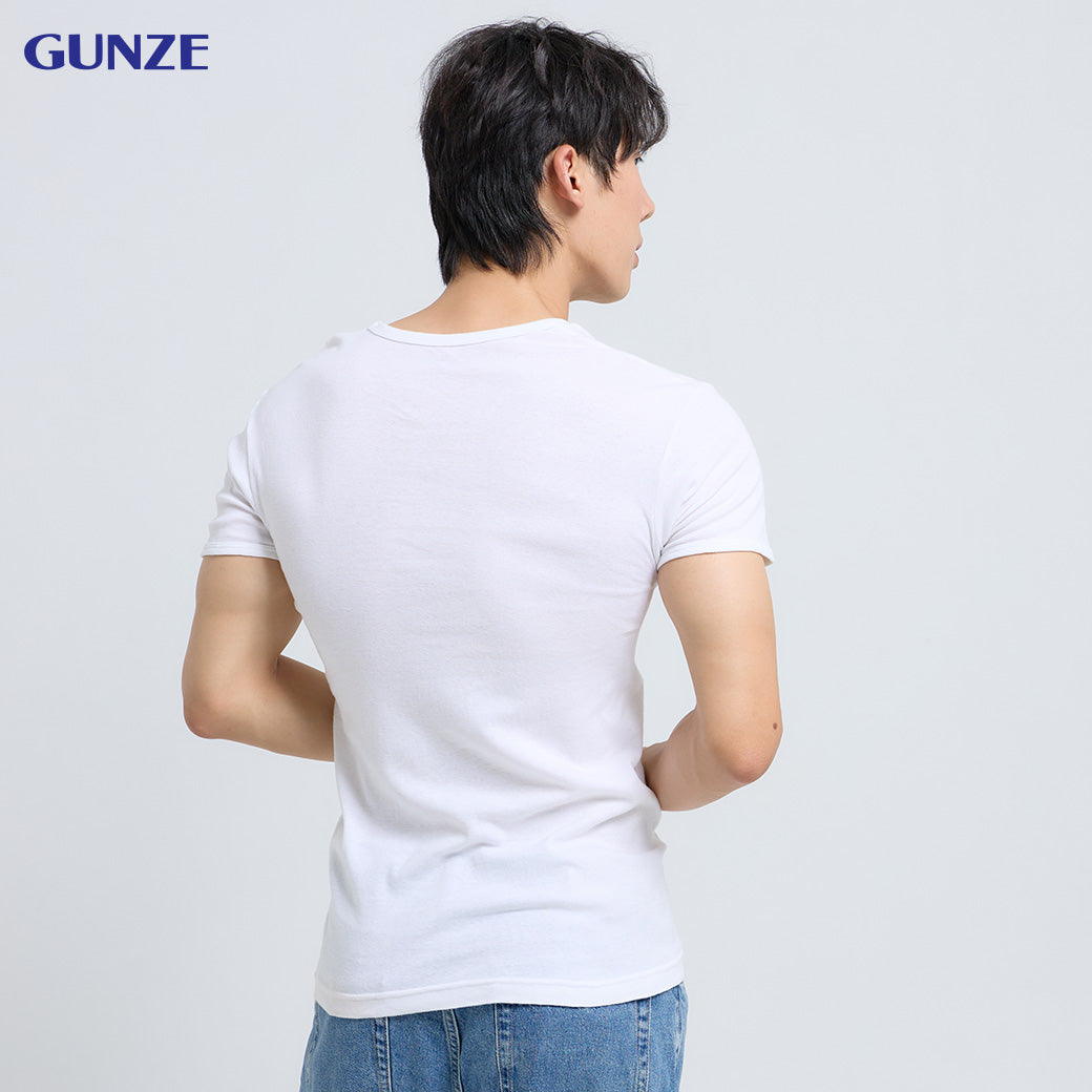 GUNZE - Short Sleeve Crew Neck GS1641 - OCC LIFE