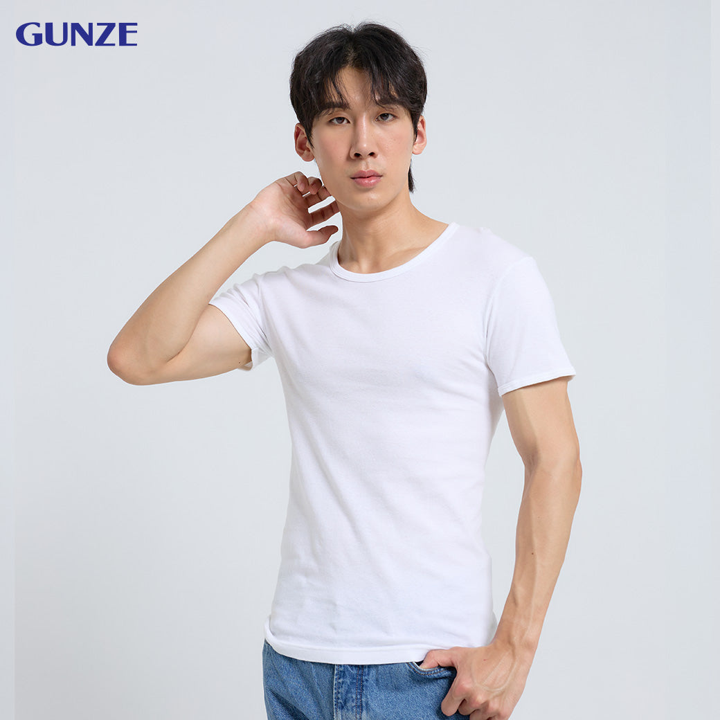GUNZE - Short Sleeve Crew Neck GS1641 - OCC LIFE