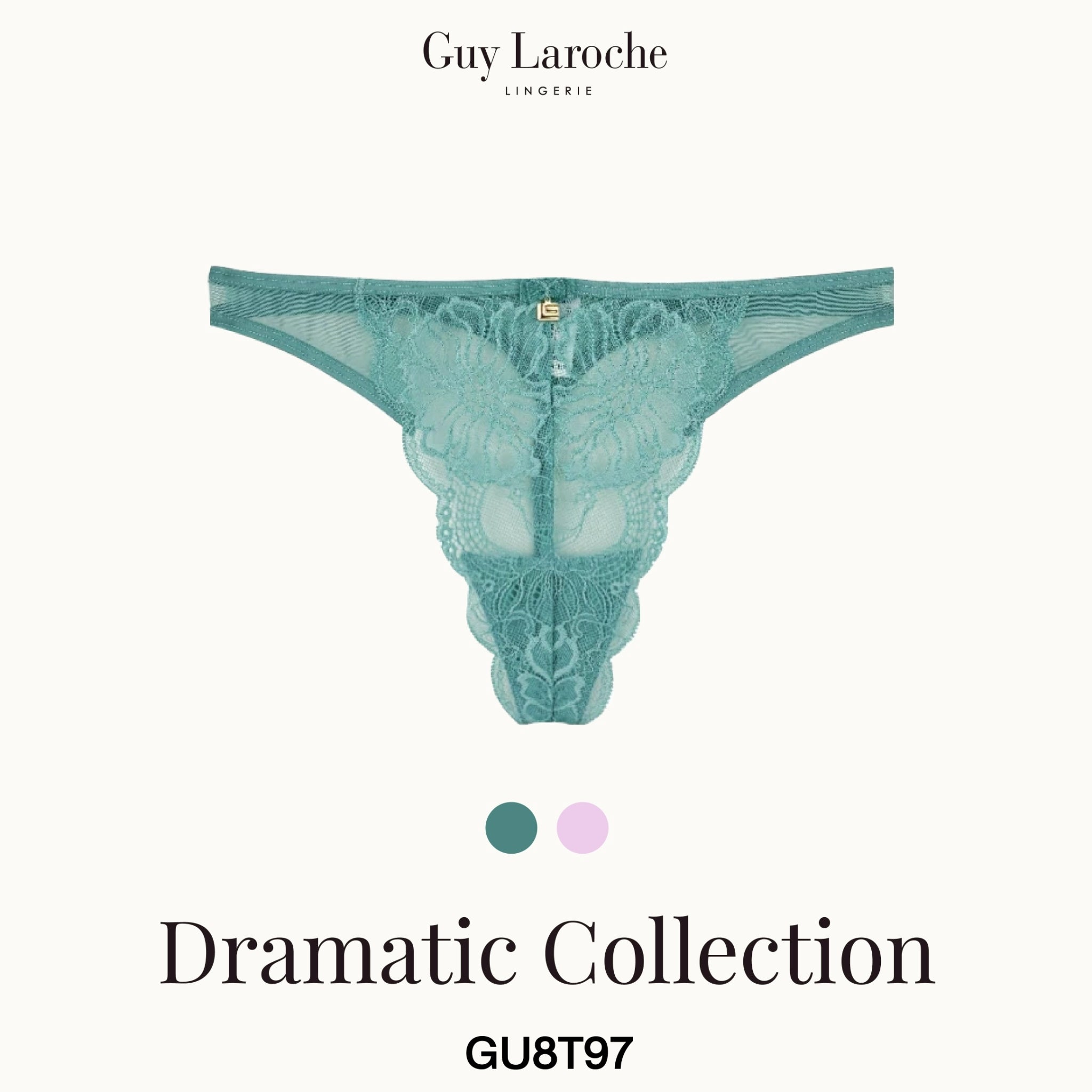 Guy Laroche Lingerie - Lace G-String (Dramatic Collection) GU8T97