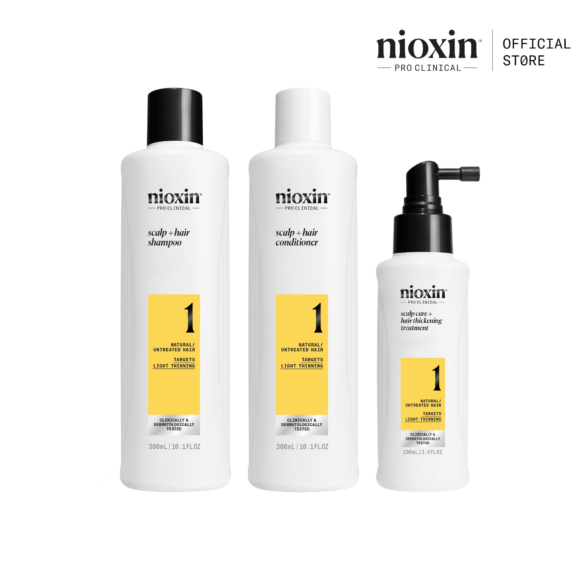 NIOXIN - Pro Clinical  Scalp + Hair Thickening System 1 Kit - OCC LIFE