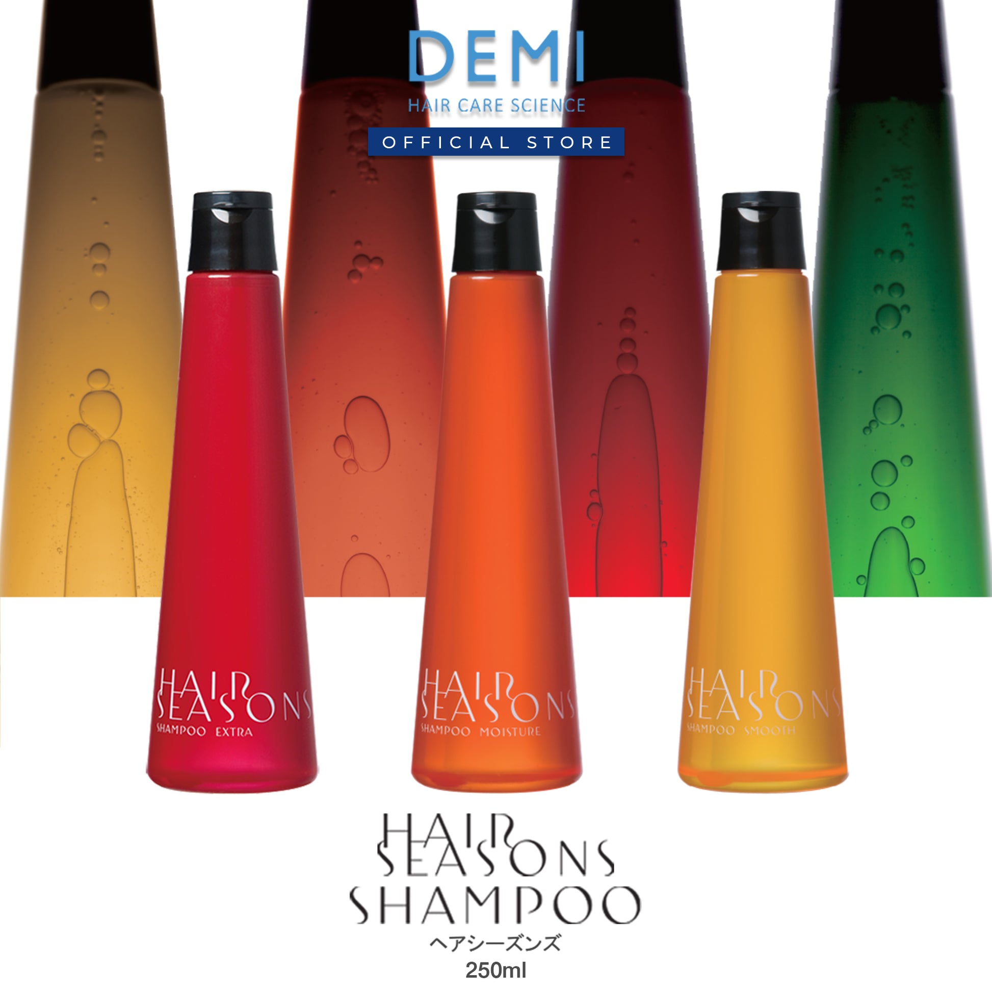 DEMI - HAIR SEASONS SHAMPOO MOISTURE A 250ML - OCC LIFE