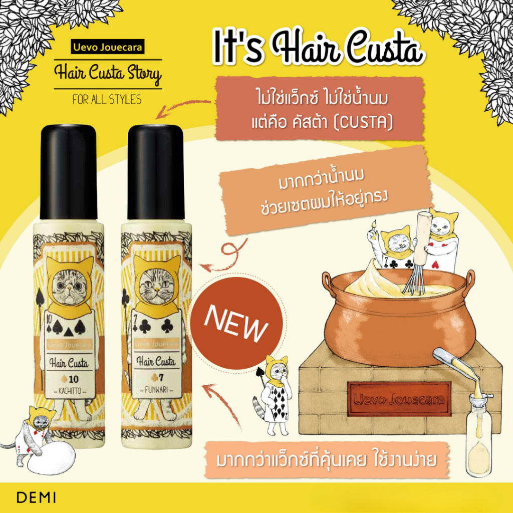 DEMI - UEVO JOUECARA Hair Custa 7 95 g. - OCC LIFE