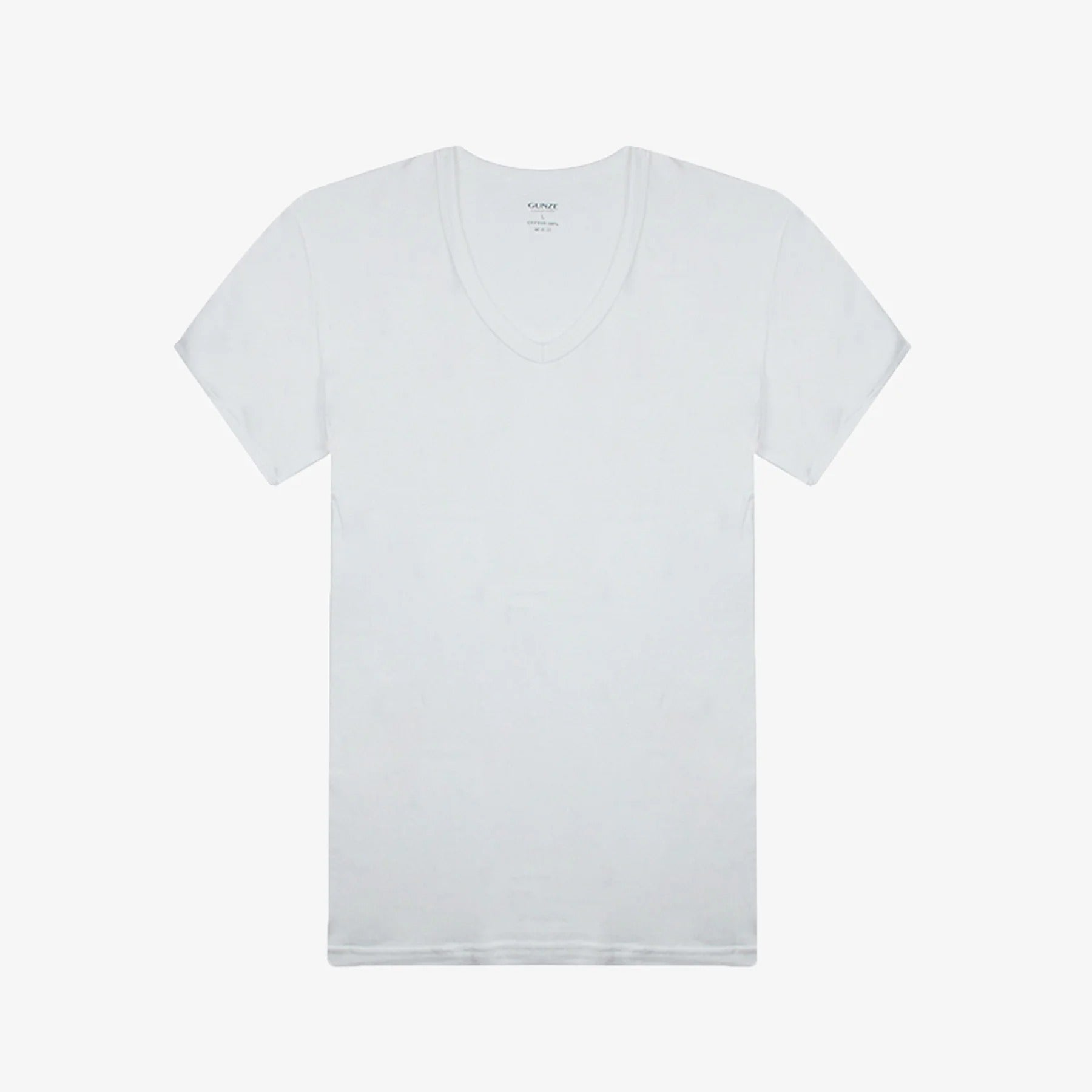 GUNZE - Men’s V-Neck T-Shirt – Short Sleeve GS1631 - OCC LIFE