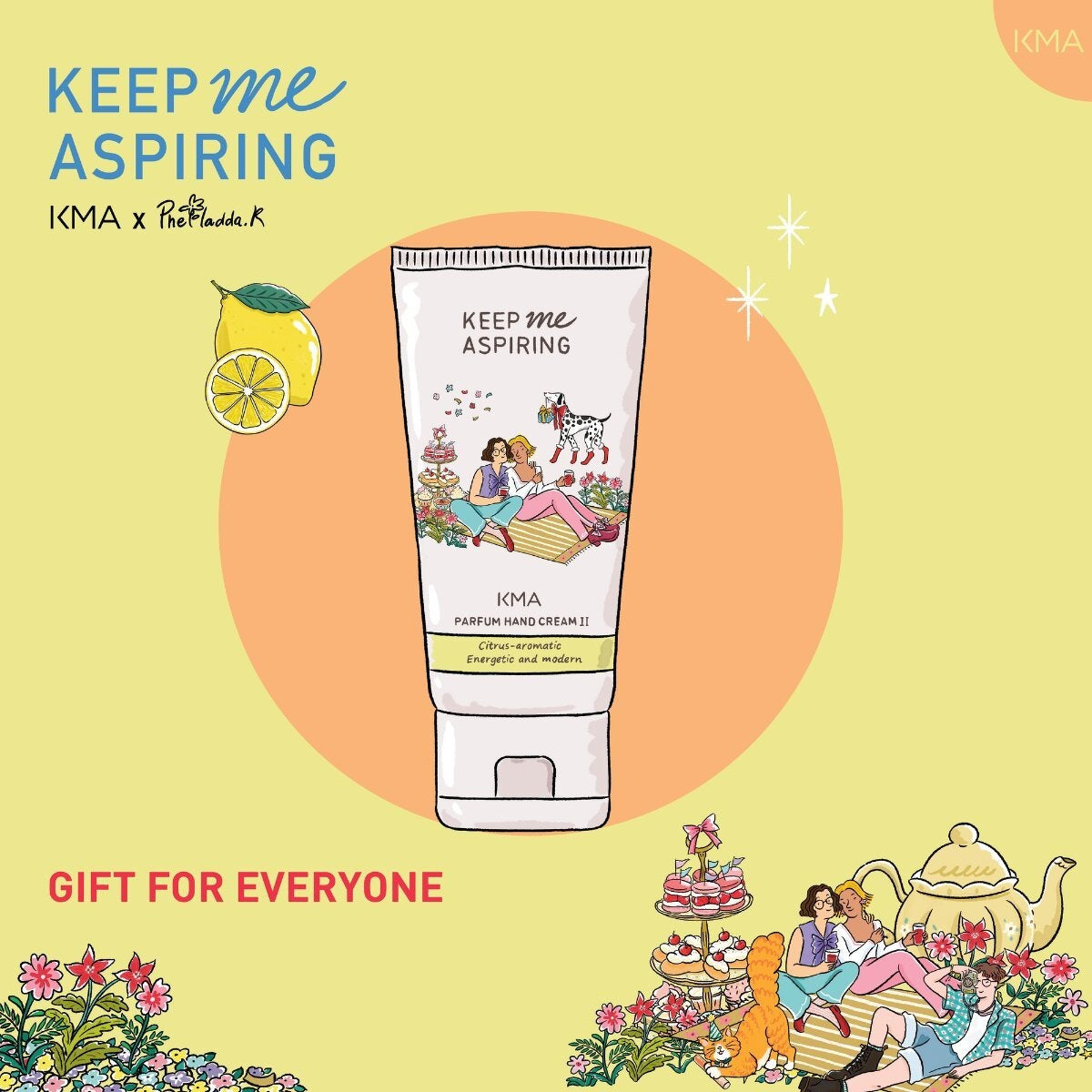 KMA - PARFUM HAND CREAM  50g - OCC LIFE