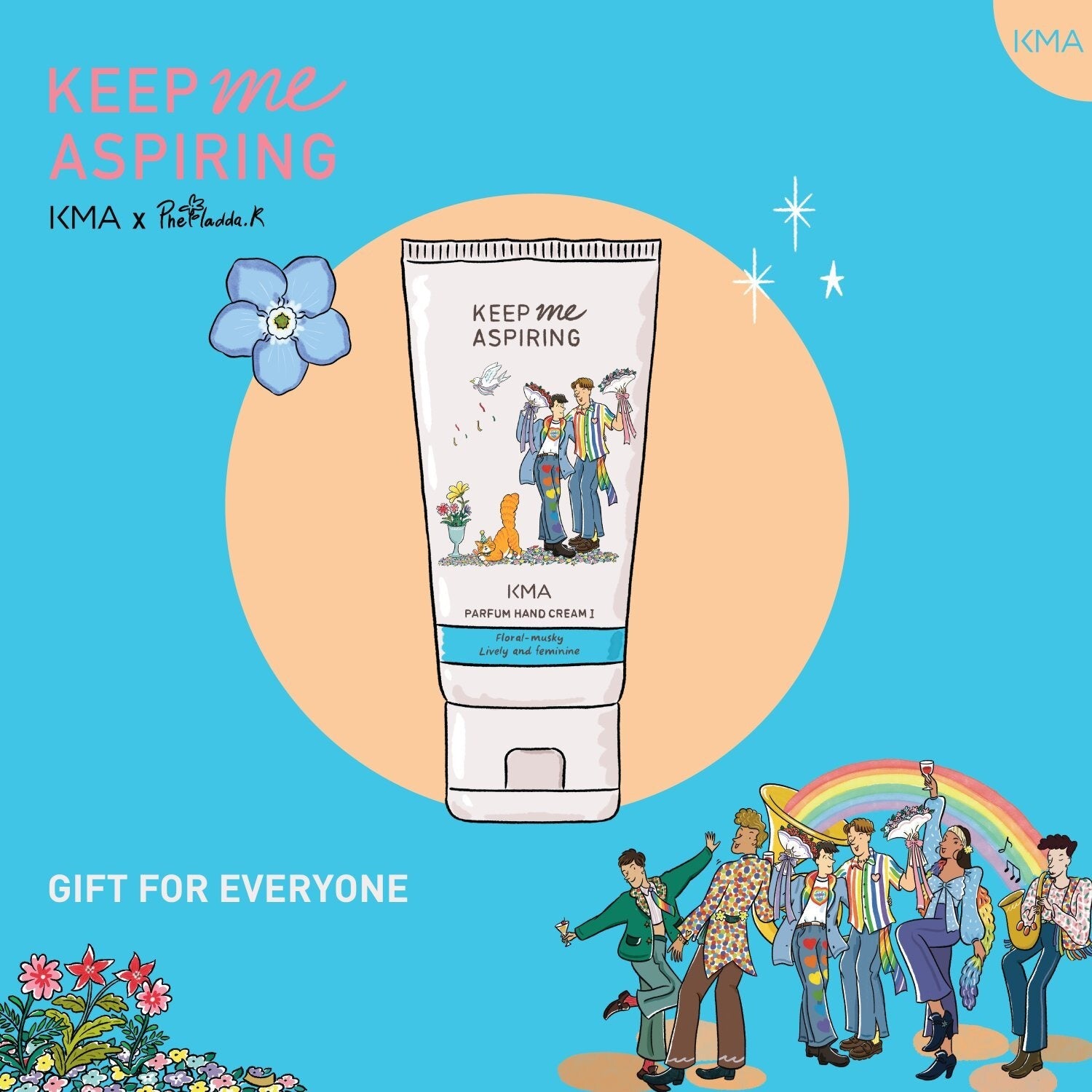 KMA - PARFUM HAND CREAM  50g - OCC LIFE