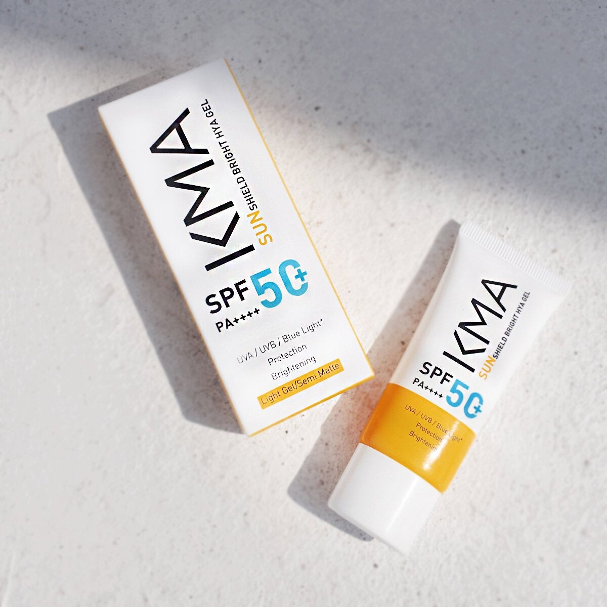 KMA - Sunshield Bright HYA Gel SPF50+ PA++++ - OCC LIFE