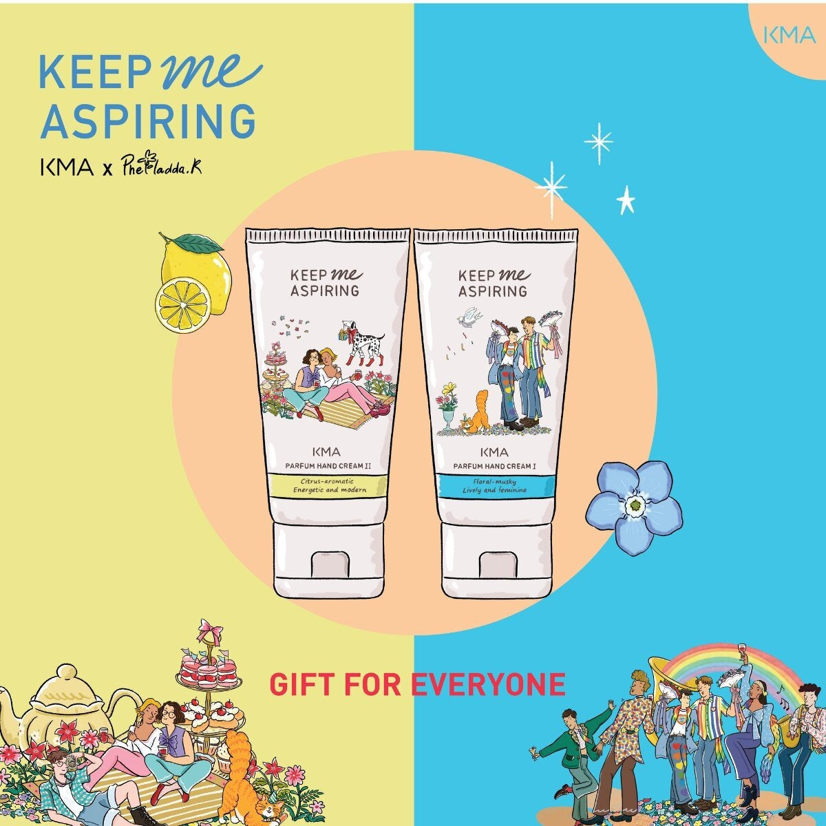 KMA - PARFUM HAND CREAM  50g - OCC LIFE