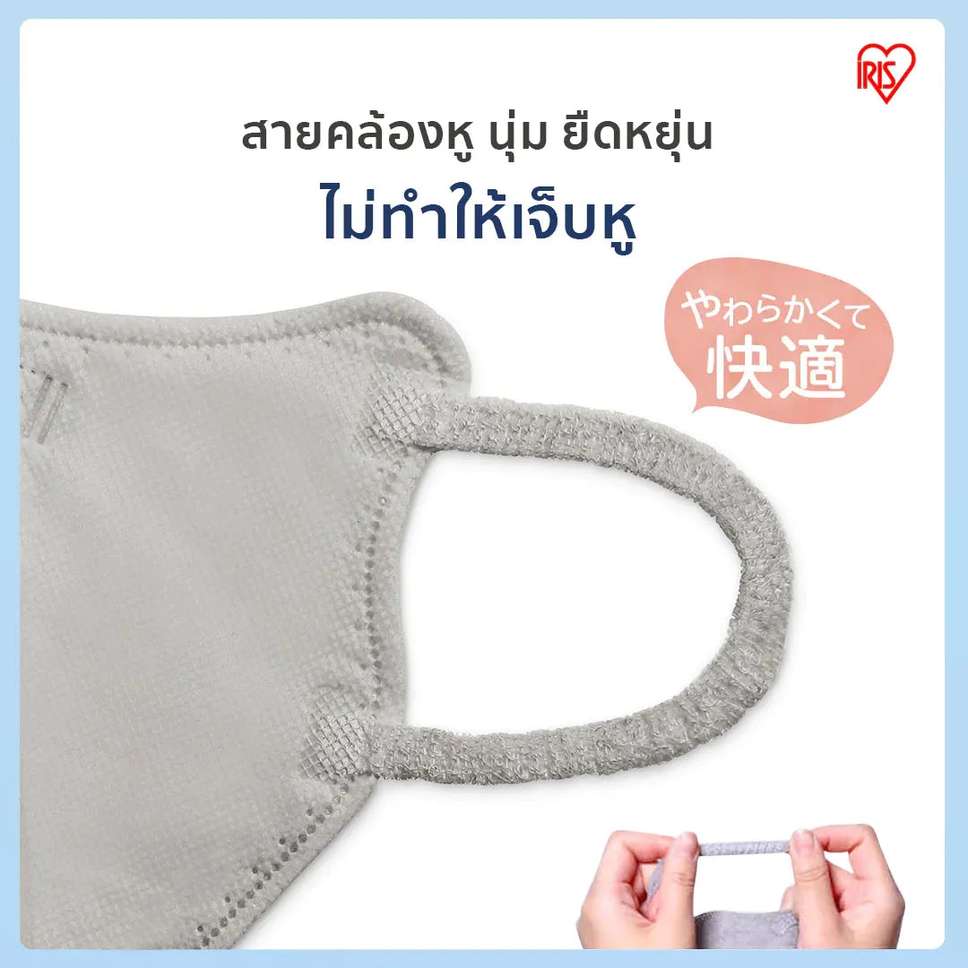 IRIS-OHYAMA - Daily Fit Disposable Face Mask Size S (5 pcs) - OCC LIFE