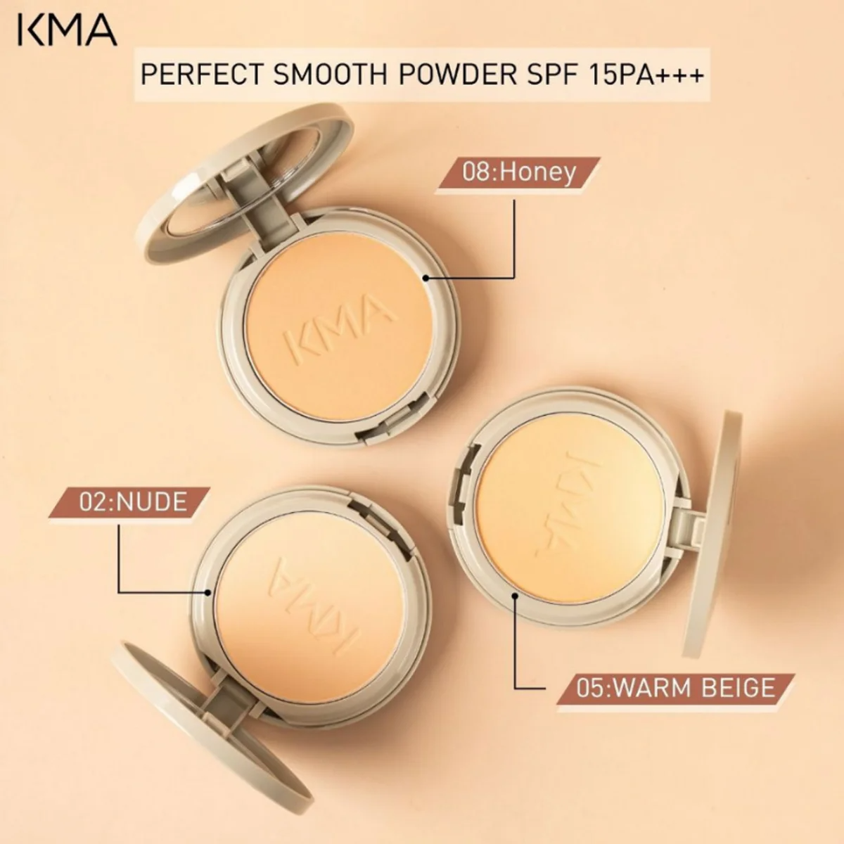 KMA - Perfect Smooth Powder SPF 15PA+++ 12 g. - OCC LIFE