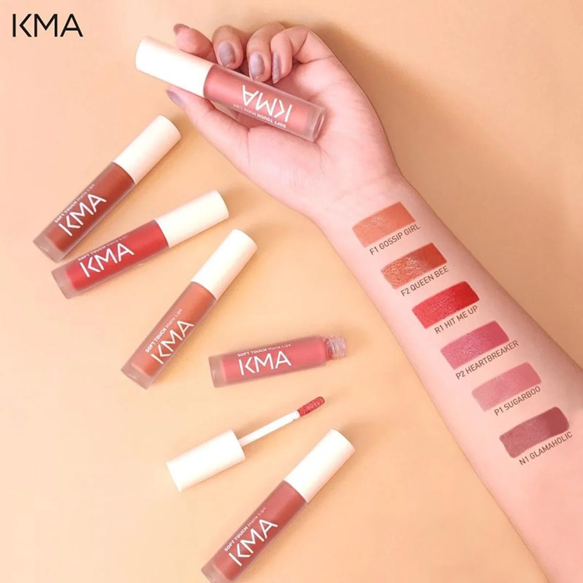 KMA - Soft Touch Matte Lips 4g. - OCC LIFE