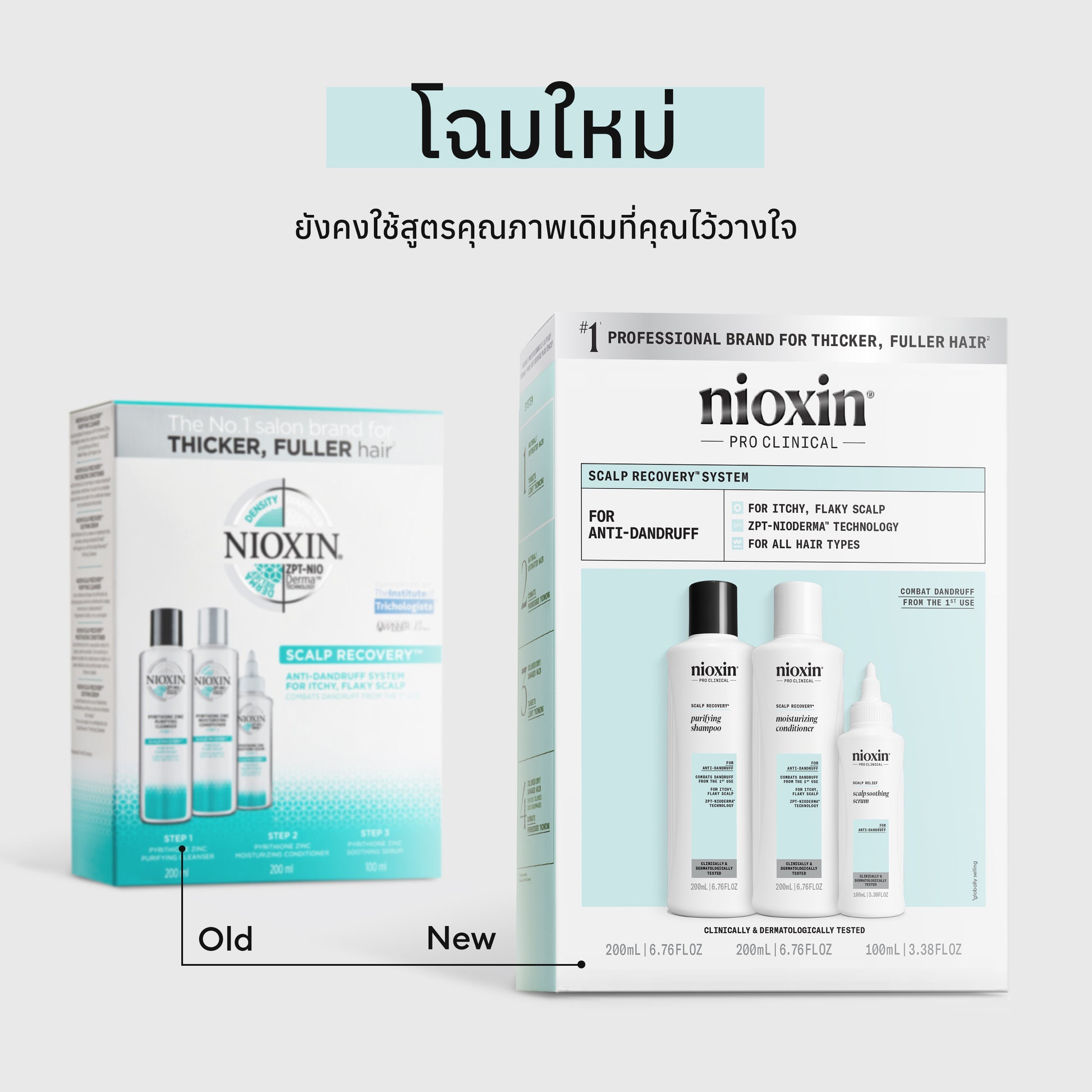 NIOXIN - 3 Steps Scalp Recovery System - OCC LIFE
