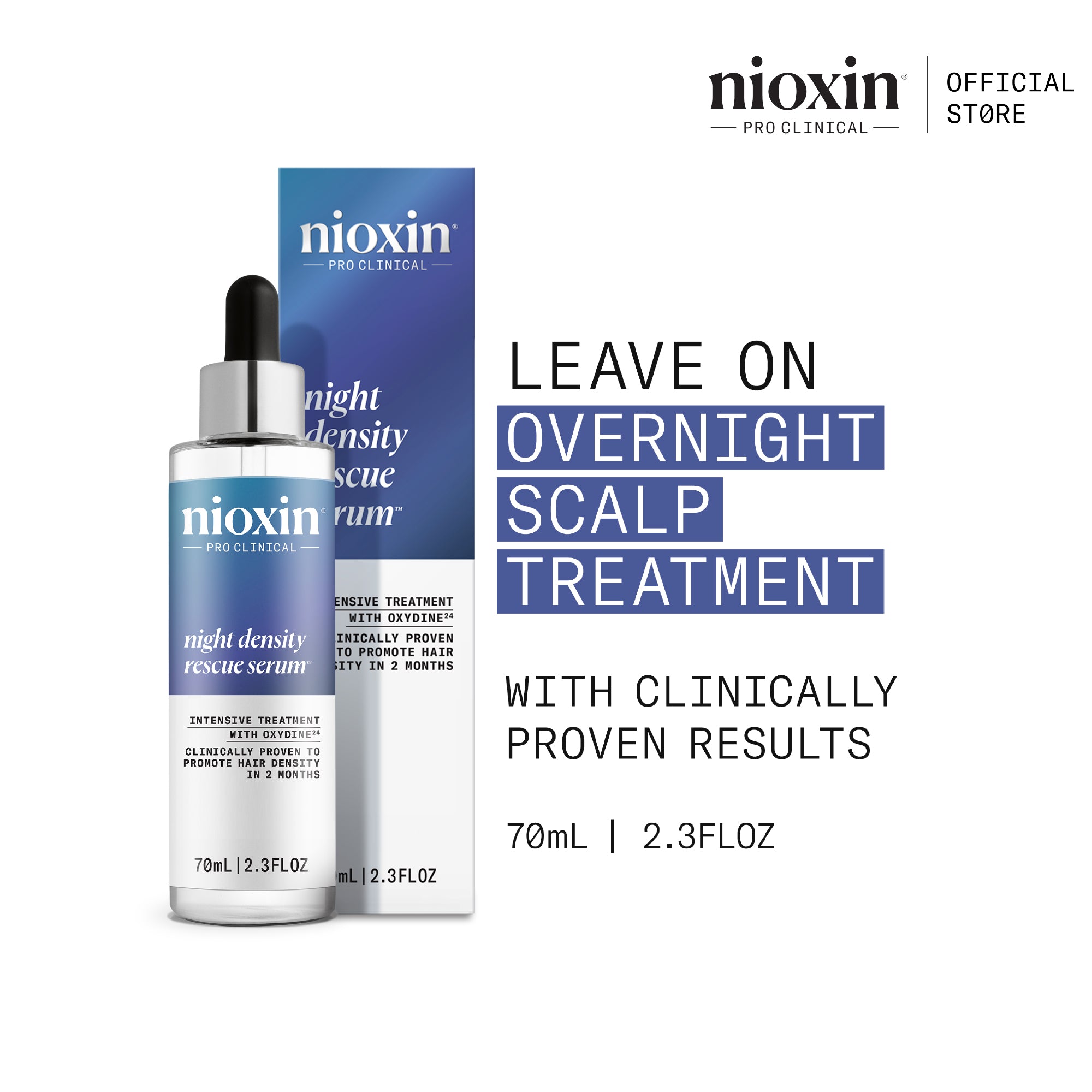 NIOXIN - Night Density Rescue Serum - OCC LIFE