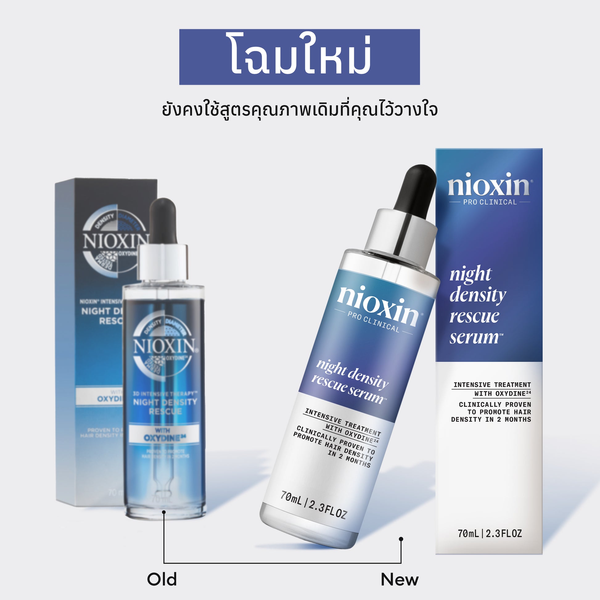 NIOXIN - Night Density Rescue Serum - OCC LIFE