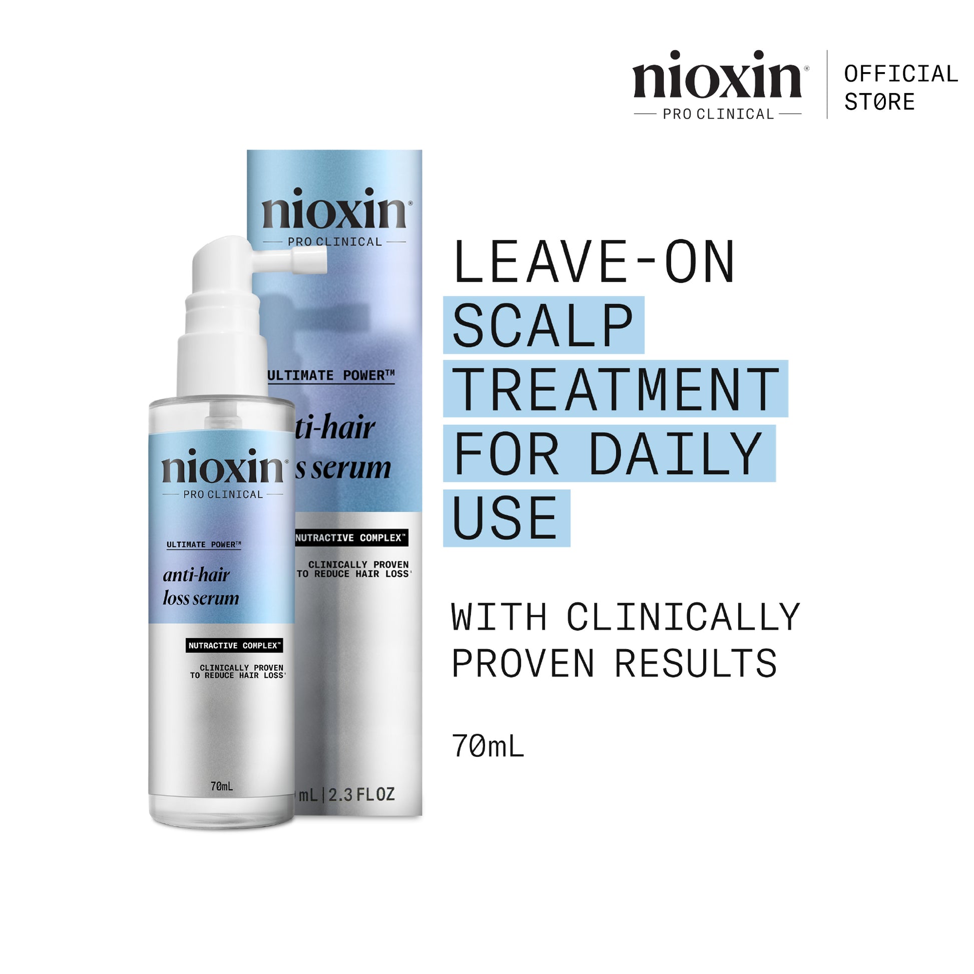 NIOXIN - Pro Clinical Ultimate Power Hair Fall Defense Serum - OCC LIFE