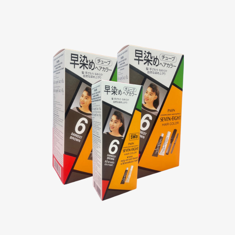 PAON - Permanent Hair Color Kit – 2 Tubes + 1 Refills - OCC LIFE