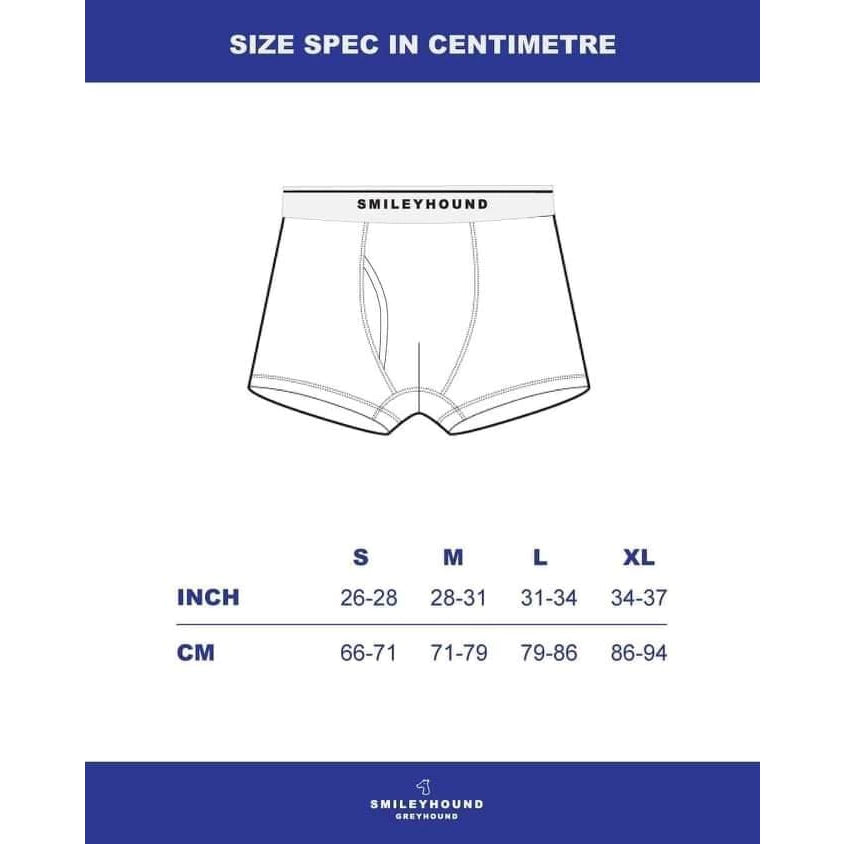 Smileyhound Innerwear - Men’s Cotton Spandex Boxer Briefs CU1108 - OCC LIFE