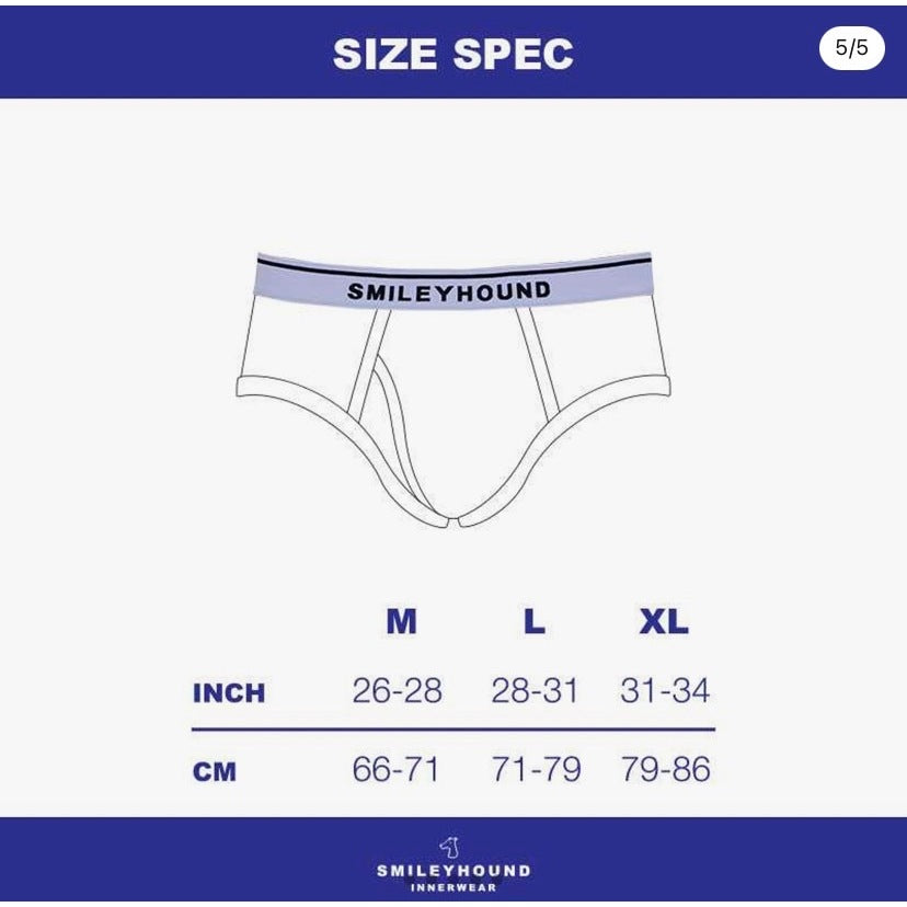 Smileyhound Innerwear – Men’s Briefs CU2201 - OCC LIFE