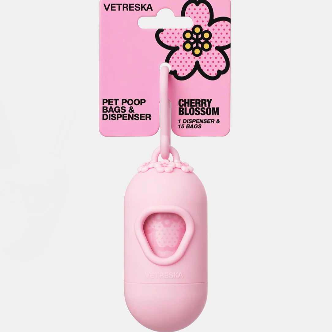 Vetreska - Cherry Blossom Pet Poop Bags - OCC LIFE