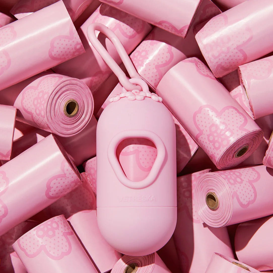 Vetreska - Cherry Blossom Pet Poop Bags - OCC LIFE