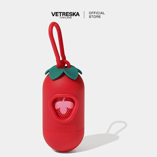 Vetreska - Strawberry Pet Poop Bags - OCC LIFE