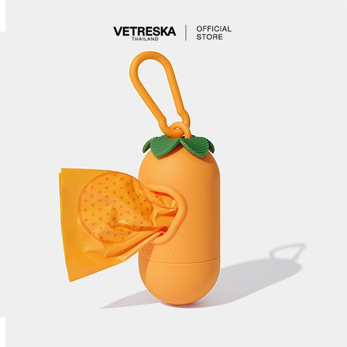 Vetreska - Tangerine Pet Poop Bags - OCC LIFE