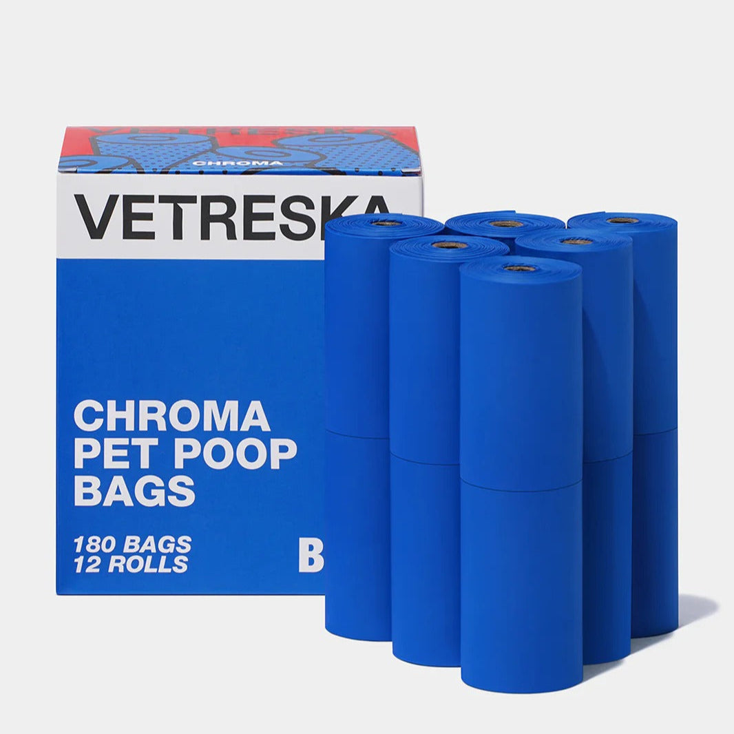 Vetreka - Chroma Pet Poop Bags  (12 rolls) - OCC LIFE
