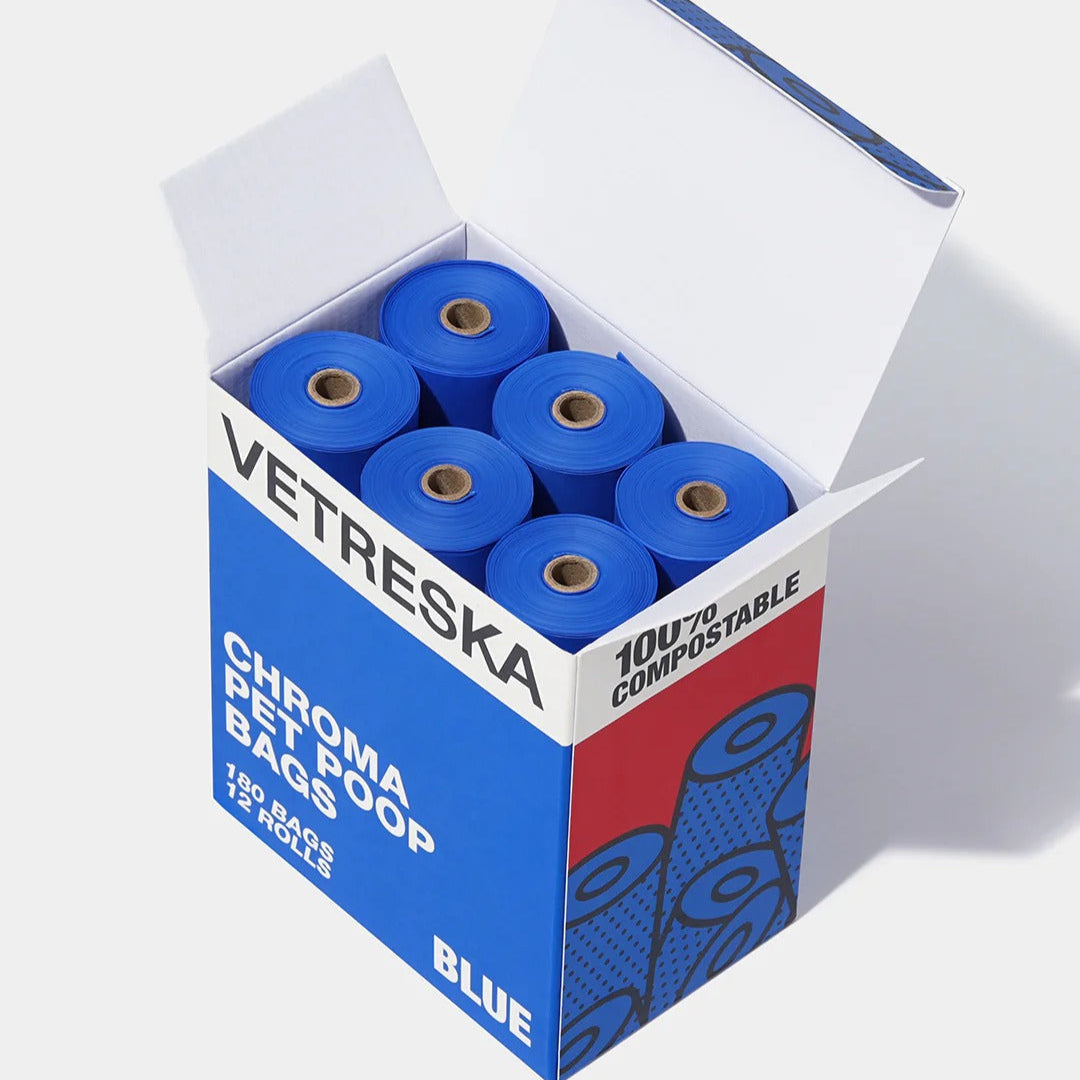 Vetreka - Chroma Pet Poop Bags  (12 rolls) - OCC LIFE