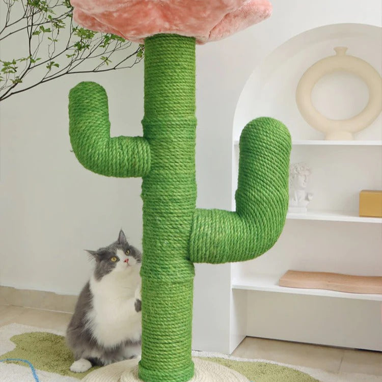 Vetreska - Blooming Cactus Cat Tree 41" - OCC LIFE