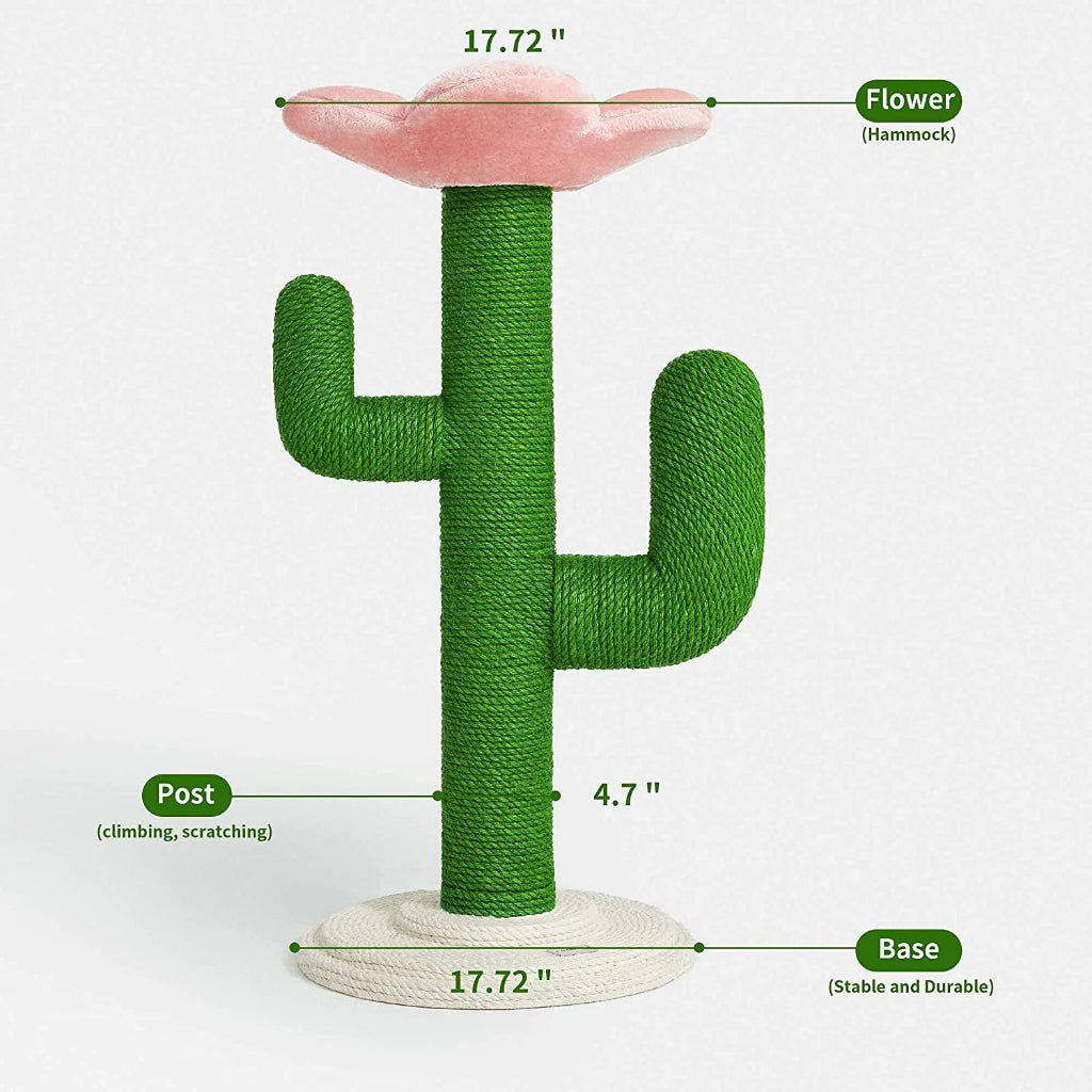 Vetreska - Blooming Cactus Cat Tree 41" - OCC LIFE