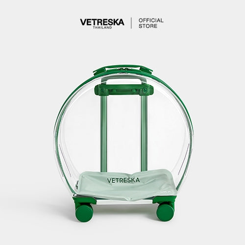 Vetreska - Bubble Pet Carrier (Green & Transparent) - OCC LIFE