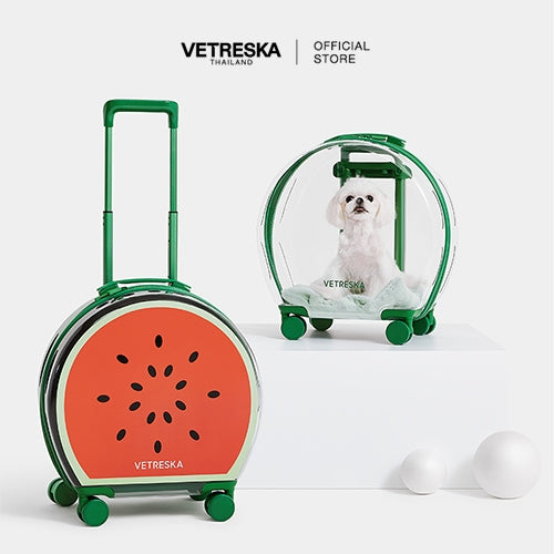Vetreska - Bubble Pet Carrier (Green & Transparent) - OCC LIFE