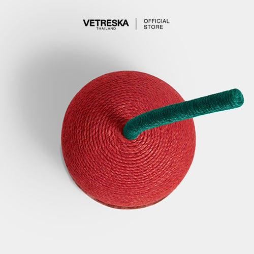 Vetreska - Cherry Cat Scratching Ball - OCC LIFE
